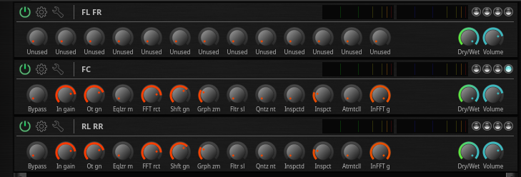 Carla Racks that contain EQ Modules